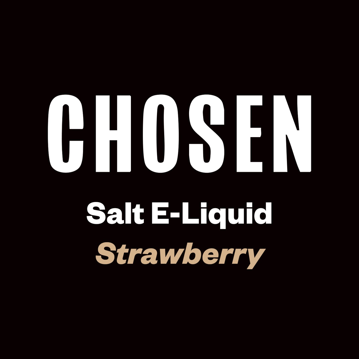 Chosen Salts - Sweet Banana - 30ml - Vapourium, Buy Vape NZ, Ecig, Vape Pens, Ejuice/Eliquid, Christchurch, Dunedin, Timaru