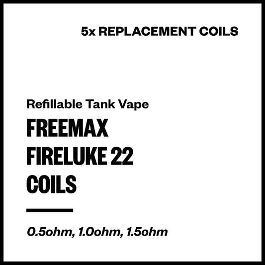 FreeMax Fireluke 22 Replacement Coils | Vapourium NZ