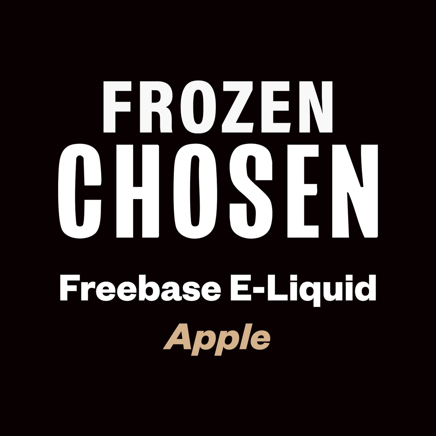 Frozen Chosen - Apple - 60ml - 60ml - Vapourium, Buy Vape NZ, Ecig, Vape Pens, Ejuice/Eliquid, Christchurch, Dunedin, Timaru