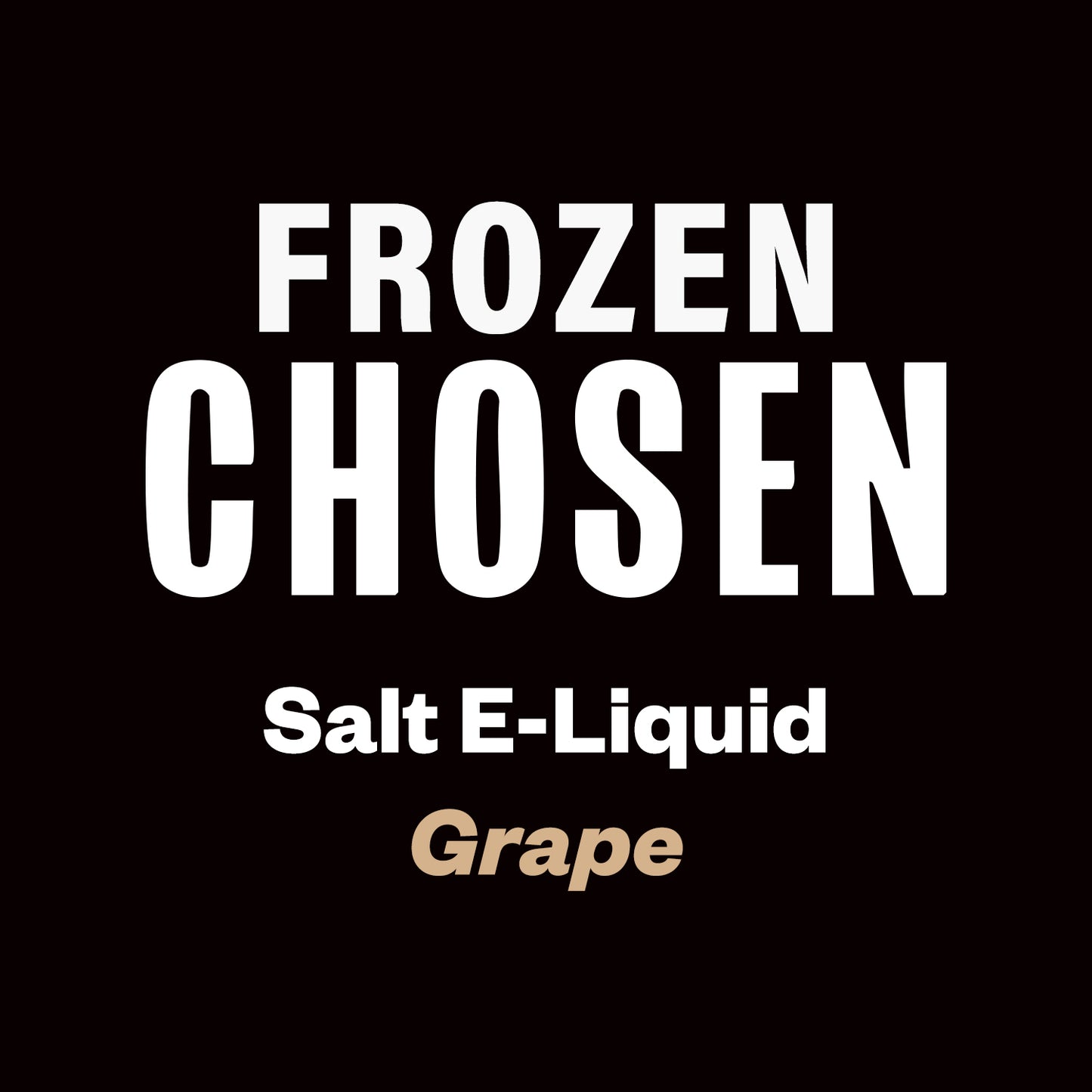 Frozen Chosen Salts - Grape - 30ml - 30ml - Vapourium, Buy Vape NZ, Ecig, Vape Pens, Ejuice/Eliquid, Christchurch, Dunedin, Timaru