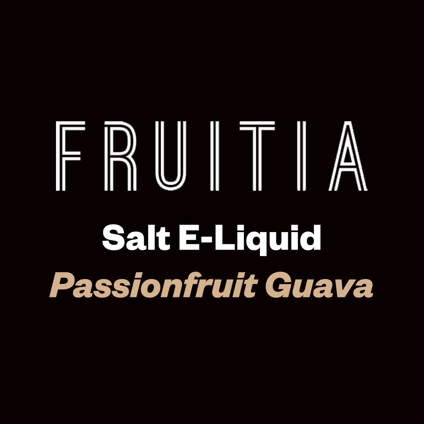 Fruitia Nic Salt - Passionfruit Guava - 30ml - Vapourium, First brick & mortar vape shop in NZ, Vape NZ, Disposable Vapes NZ, Vape Juice, Eliquid, Nic Salts, Freebase, Vaporium, Vapourium, Christchurch, Dunedin, Timaru.