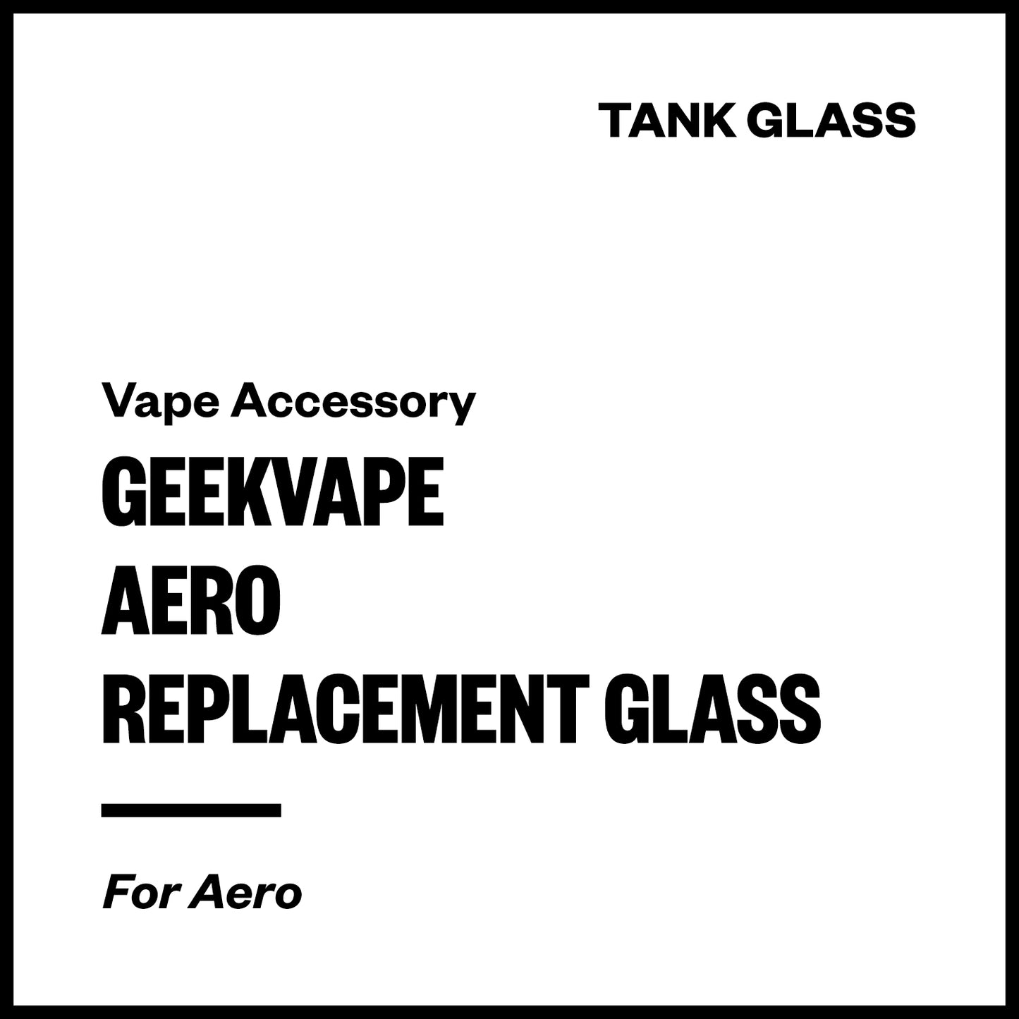 Geekvape Aero Replacement Glass | Vapourium NZ