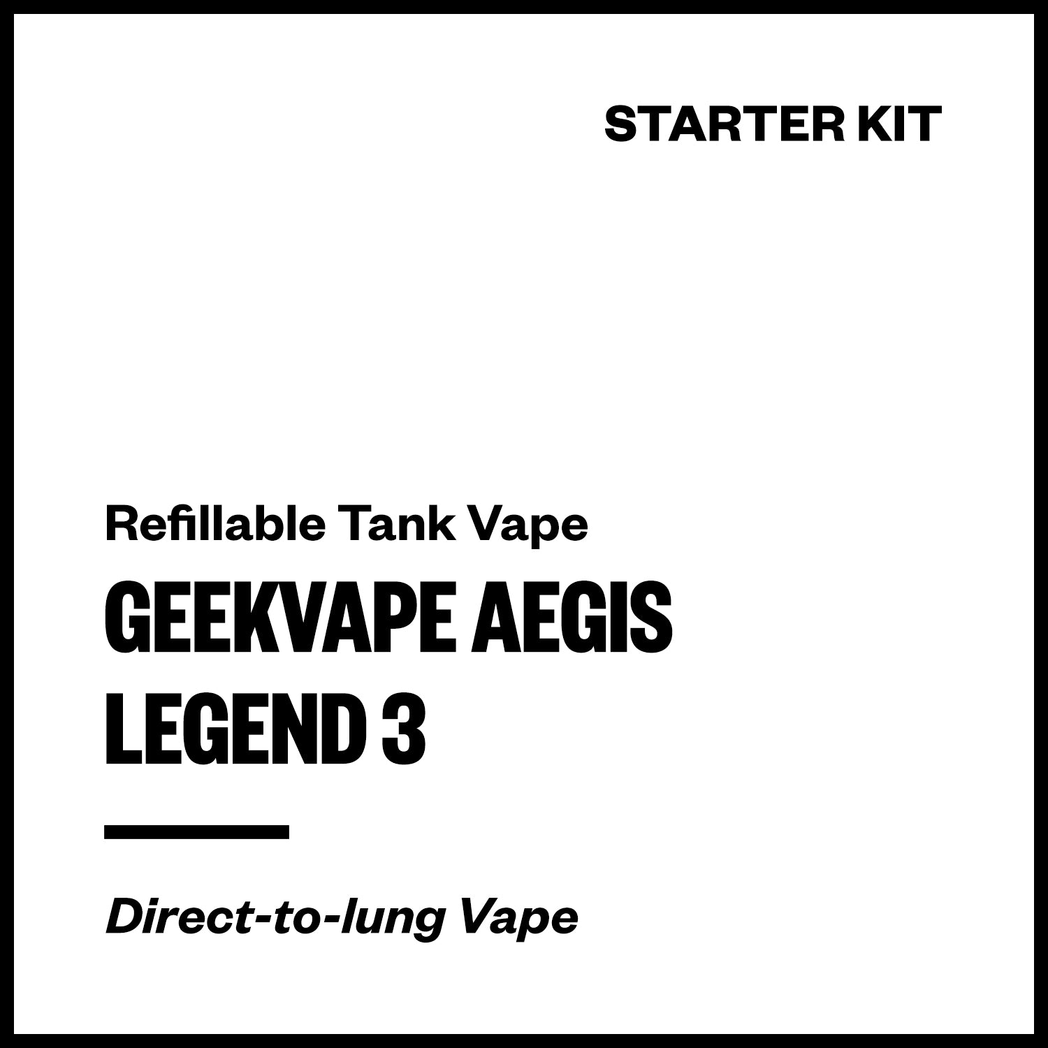 geekvape aegis legend 3 battery GeekVape Aegis Solo 3 External Kit