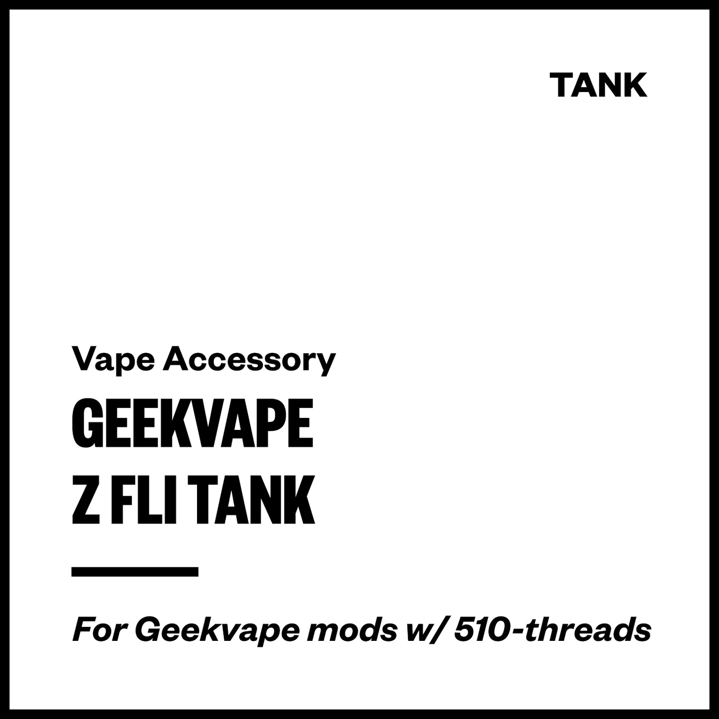 Geekvape Z Fli Tank | Vapourium NZ