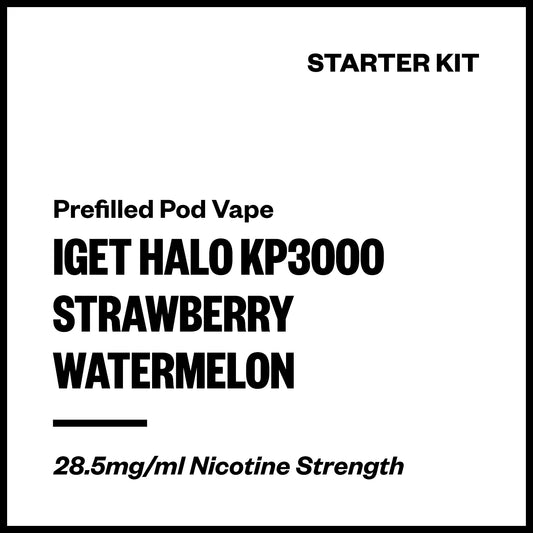IGET Halo KP3000 - Strawberry Watermelon (Starter Kit) | Vapourium NZ