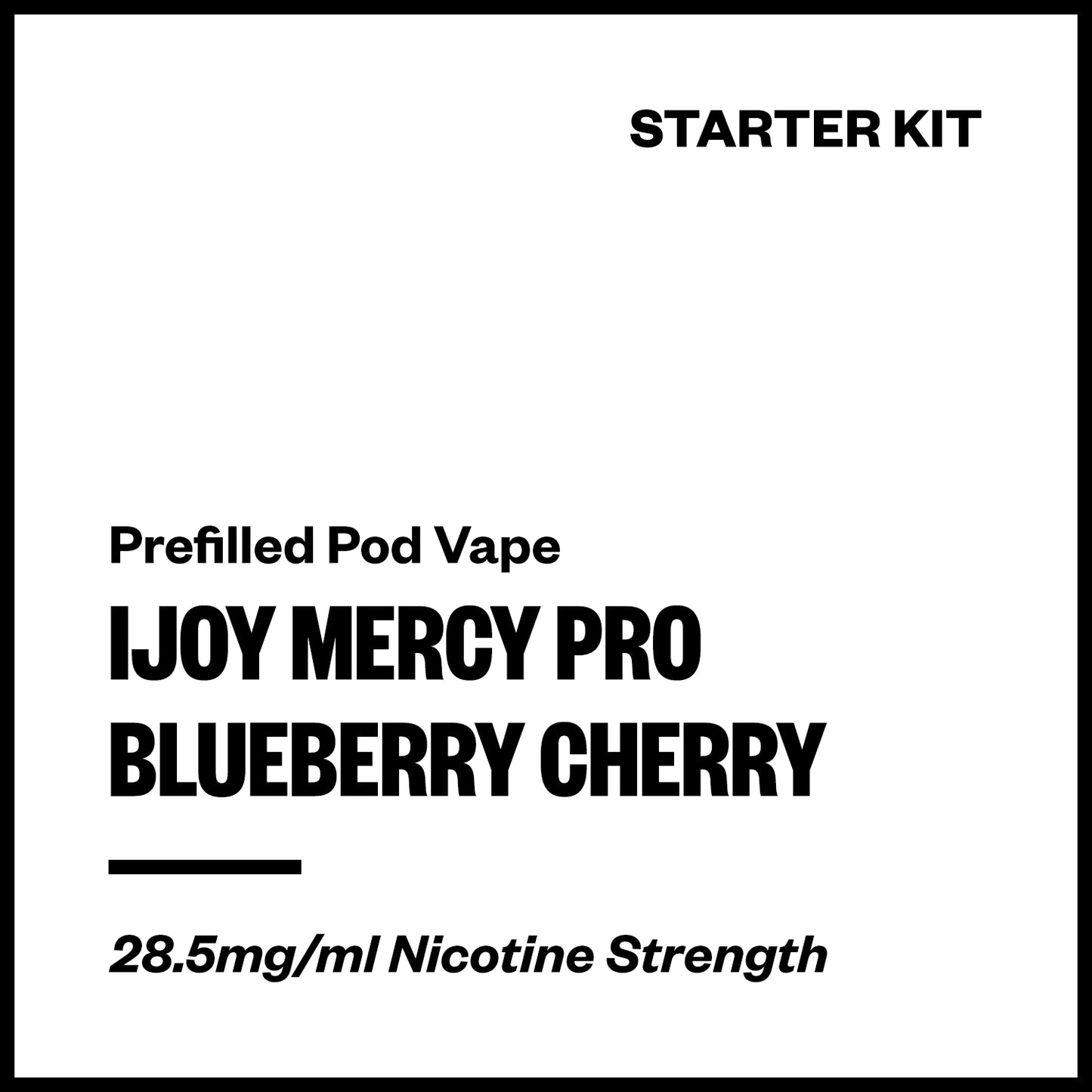 IJOY Mercy Pro - Blueberry Cherry (Starter Kit) | Vapourium NZ