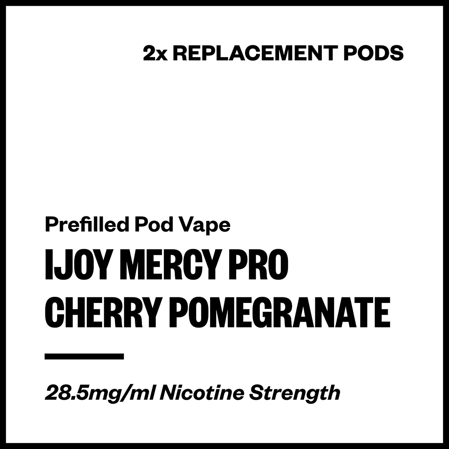 IJOY Mercy Pro - Cherry Pomegranate (2x Replacement Pods) | Vapourium NZ