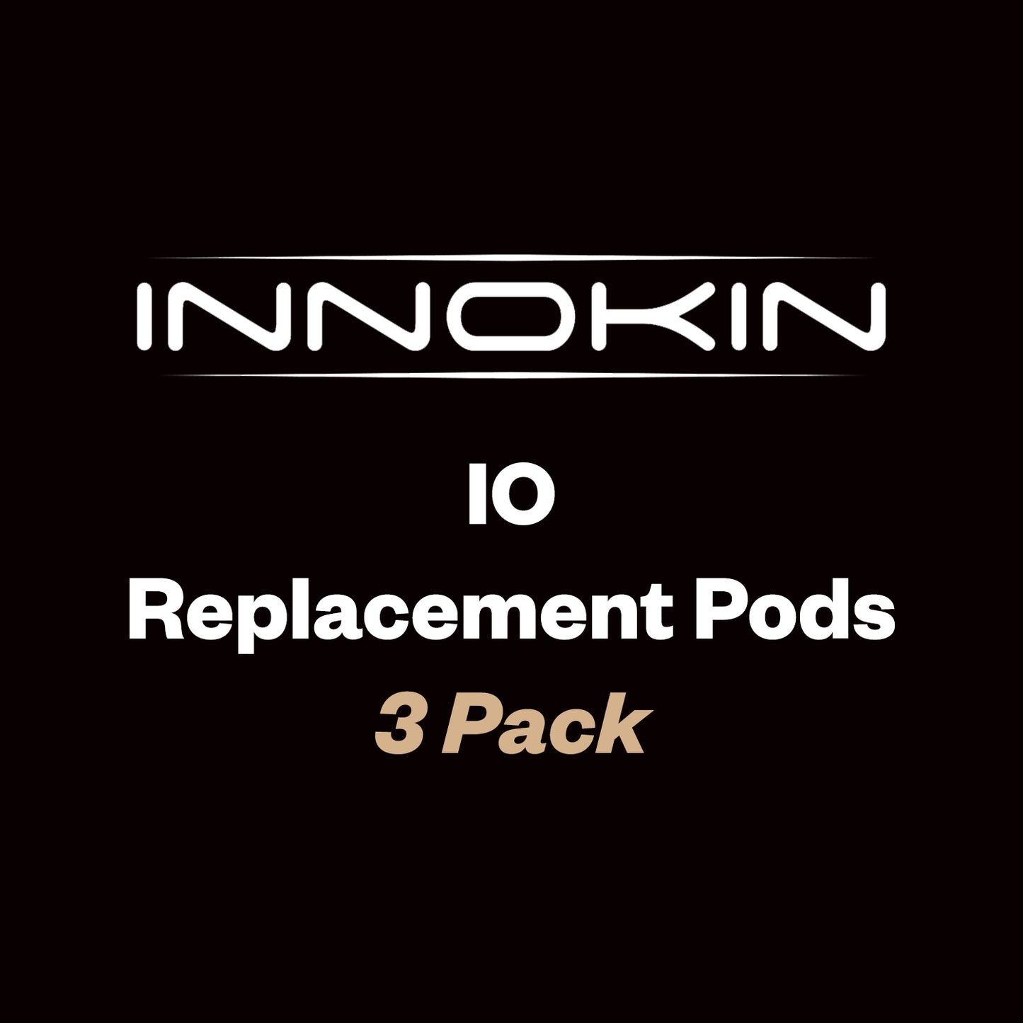Innokin IO Replacement Pods – 3 Pack (MTL Ceramic & Kanthal Options)