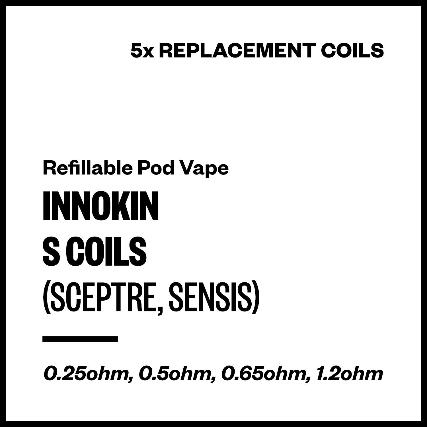 Innokin S-Coils (5 Pack) | Vapourium NZ
