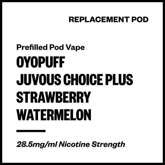 OYOPUFF Juvous Choice Plus - Strawberry Watermelon (Replacement Pod) | Vapourium NZ