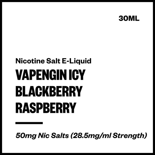Vapengin Icy - Blackberry Raspberry (Nic Salt E-Liquid 30ml) | Vapourium NZ