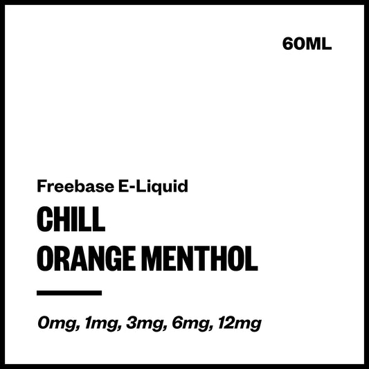 Chill - Orange Menthol (Freebase E-Liquid 60ml) - Vapourium, Buy Vape NZ, Ecig, Vape Pens, Ejuice/Eliquid, Christchurch, Dunedin
