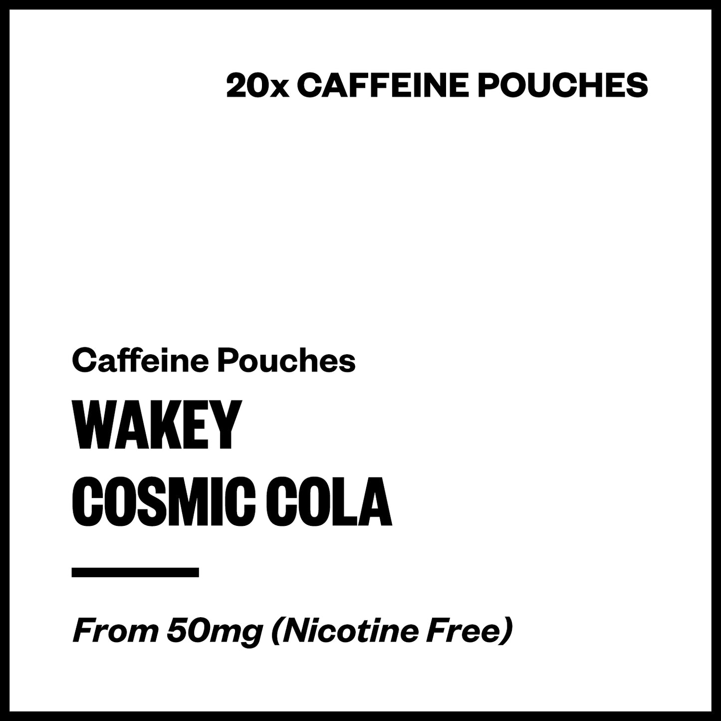Wakey - Cosmic Cola (Caffeine Pouches) | Vapourium NZ