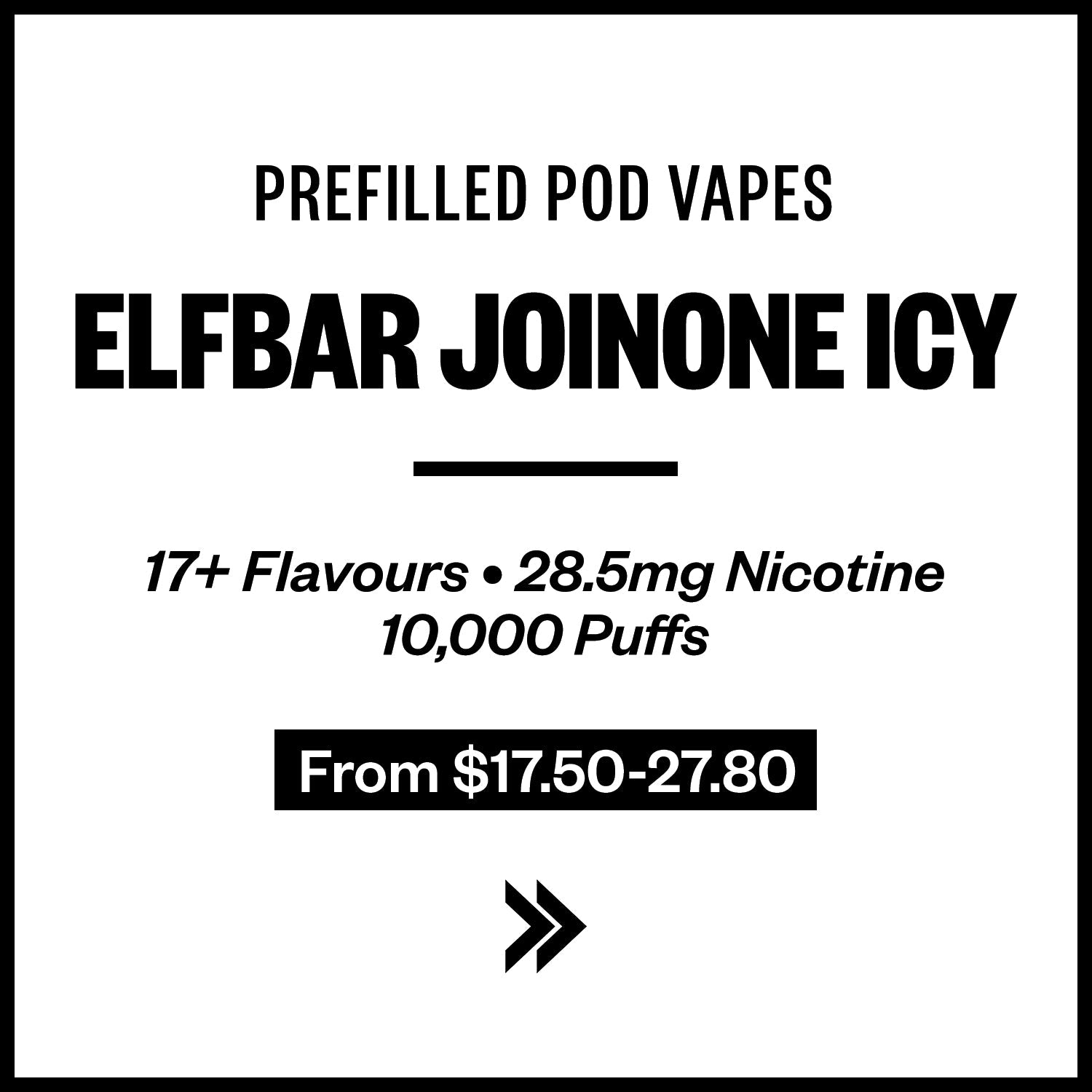 Elfbar JoinOne Icy Prefilled Pod Vapes