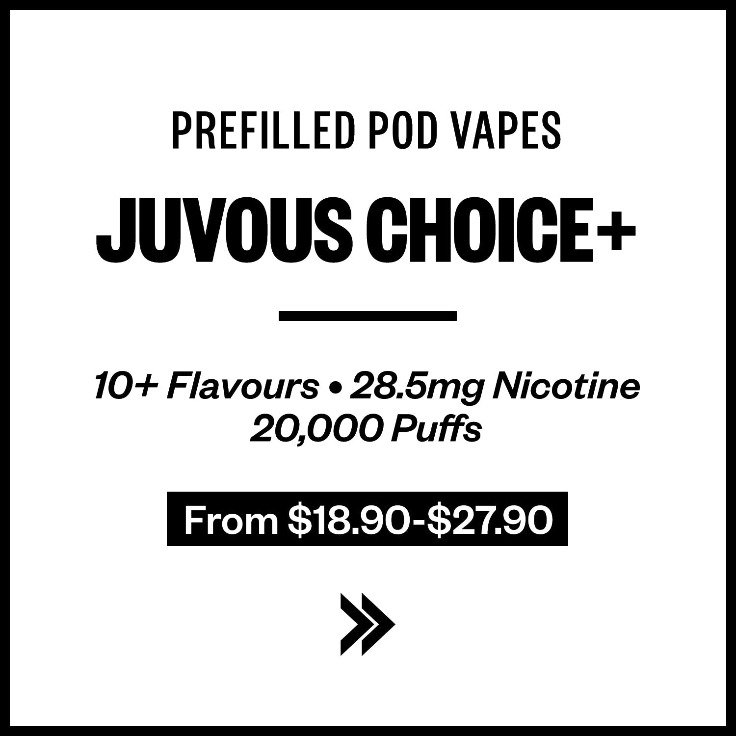 Oyopuff Juvous Choice Plus Prefilled Pod Vapes