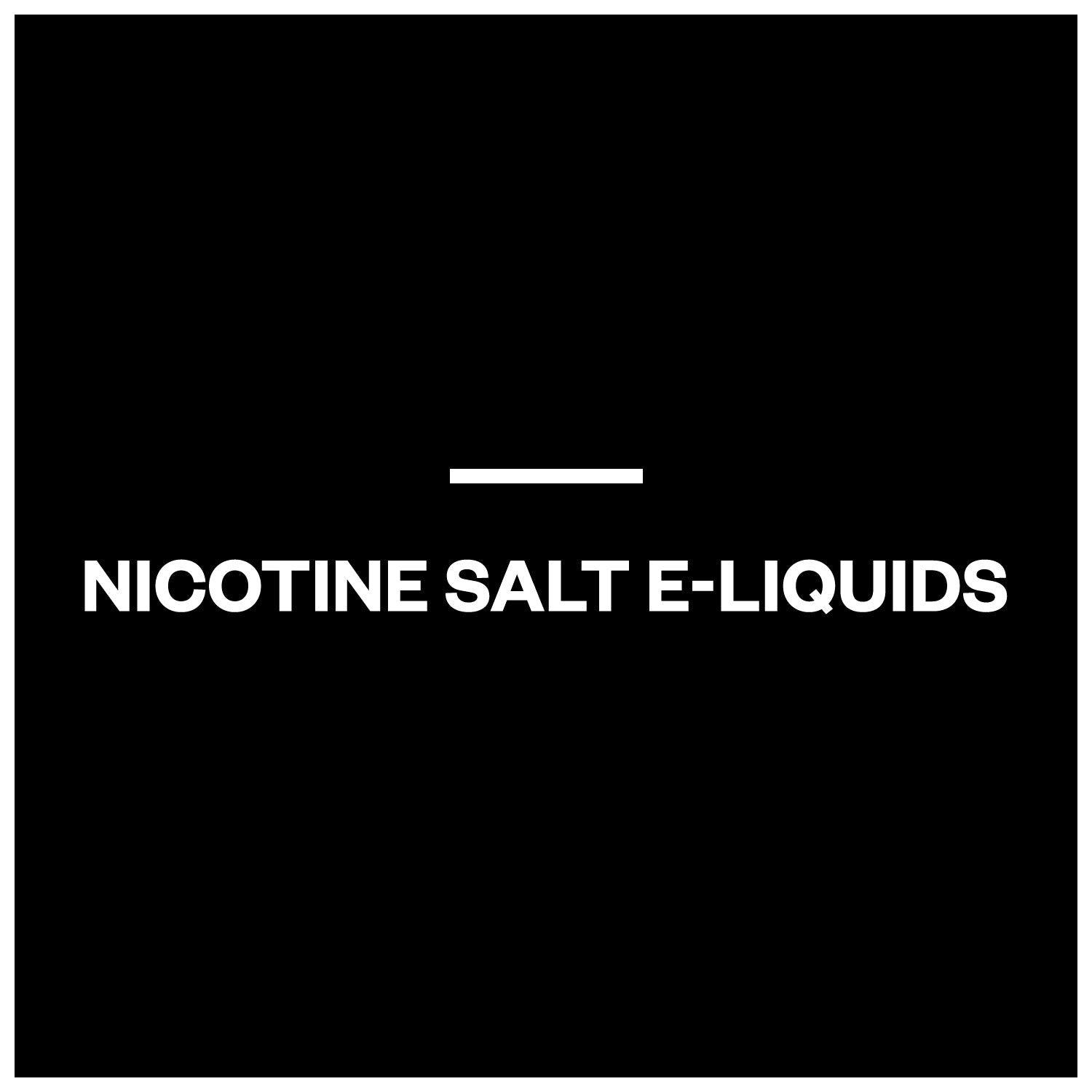 Nicotine Salt E-Liquids