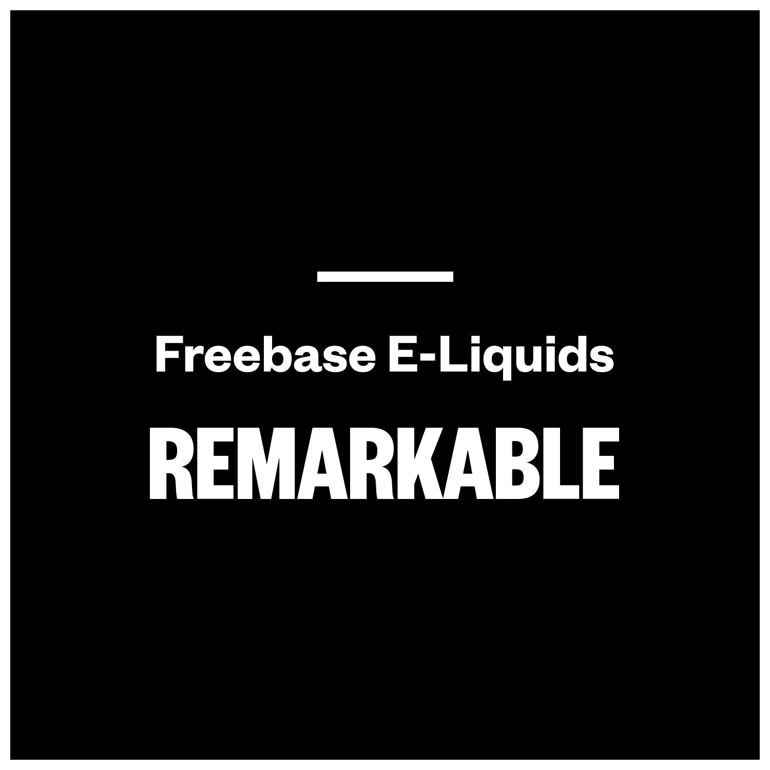 Remarkable E-Liquids (Freebase)