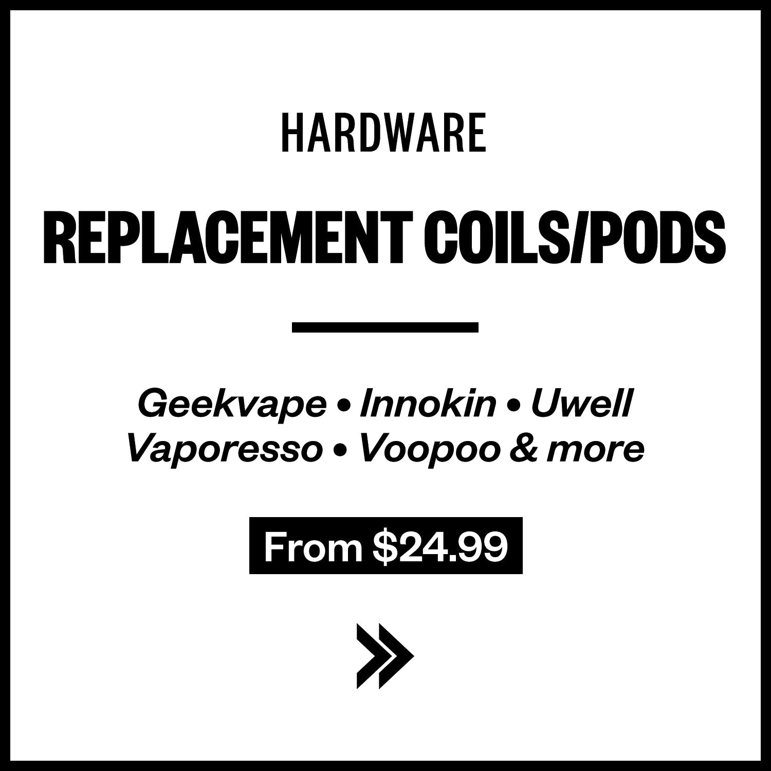 Replacement Coils & Pods