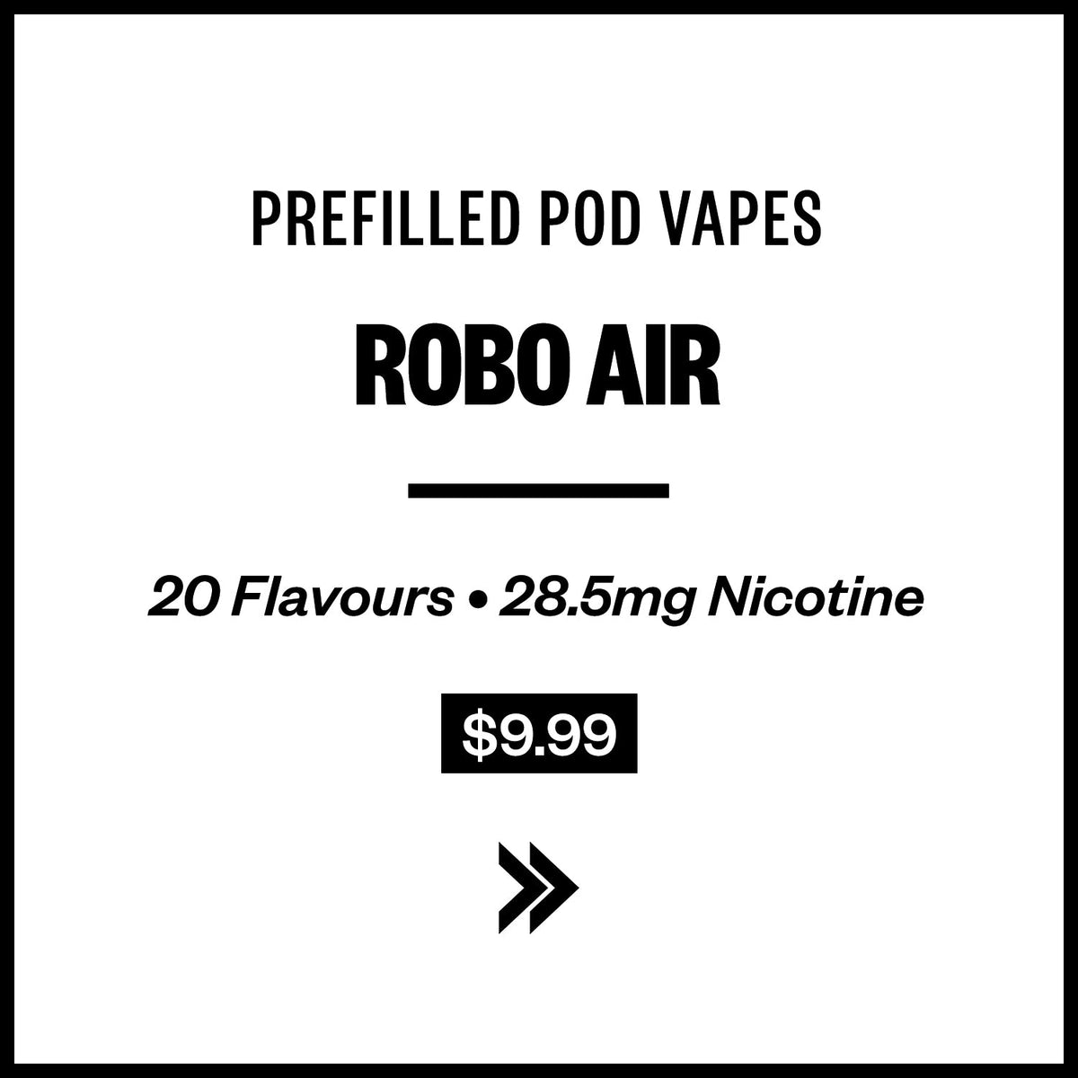 ROBO Air 10k Prefilled Pod Vapes