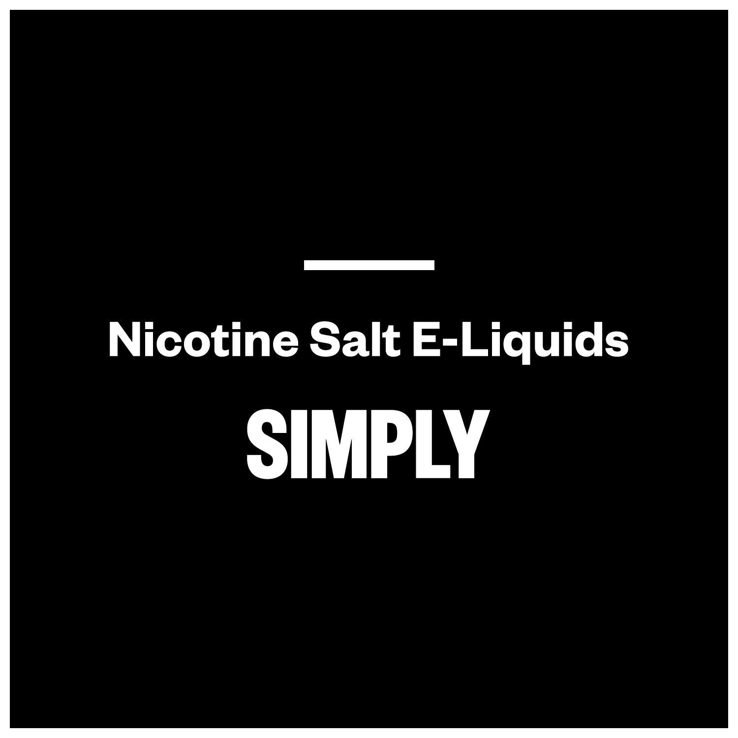 Simply E-Liquids (Nic Salts)