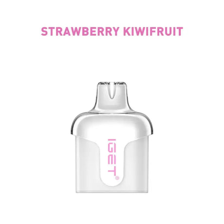 IGET Halo Prefilled Replacement Pods - 3K Puffs - Strawberry Kiwifruit - Vapourium