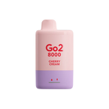 Go2 8000 Disposable Vape - Cherry Cream