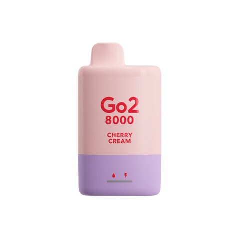 Go2 8000 Disposable Vape - Cherry Cream