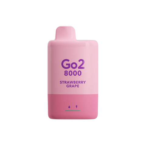 Go2 8000 Disposable Vape - Strawberry Grape