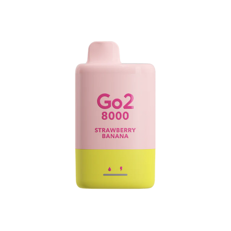 Go2 8000 Disposable Vape - Strawberry Banana