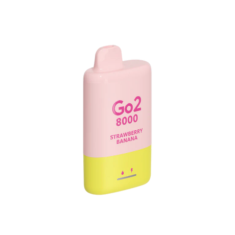 Go2 8000 Disposable Vape - Strawberry Banana