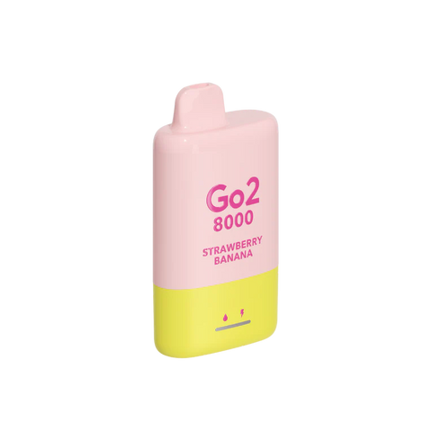 Go2 8000 Disposable Vape - Strawberry Banana