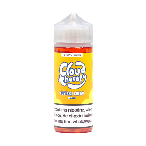 Cloud Therapy - Custard Cure / Custard Cream - 120ml - Vapourium, Buy Vape NZ, Ecig, Vape Pens, Ejuice/Eliquid, Christchurch, Dunedin
