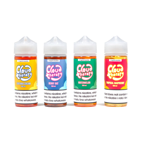 Cloud Therapy - Custard Cure / Custard Cream - 120ml - Vapourium, Buy Vape NZ, Ecig, Vape Pens, Ejuice/Eliquid, Christchurch, Dunedin