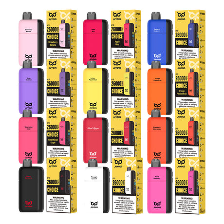 OYOPUFF Juvous Choice 26000 Puffs - Lemon Passionfruit - Vapourium NZ