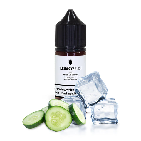 Legacy Nic Salts - Ice Cucumber / Mint Menthol - 30ml - Vapourium, Buy Vape NZ, Ecig, Vape Pens, Ejuice/Eliquid, Christchurch, Dunedin