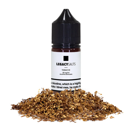 Legacy Mild Black / Tobacco Nic Salt - 30ml - Vapourium, Buy Vape NZ, Ecig, Vape Pens, Ejuice/Eliquid, Christchurch, Dunedin, Timaru