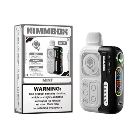 NIMMBOX Wave Prefilled Pod Vape - 20,000 Puffs (ALL FLAVOURS) - Vapourium