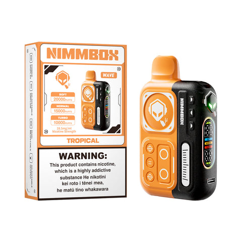 NIMMBOX Wave Prefilled Pod Vape - 20,000 Puffs (ALL FLAVOURS) - Vapourium