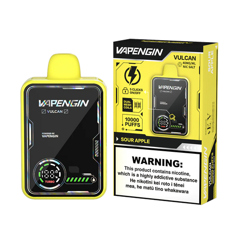 Vapengin Vulcan Disposable Vape - 10K Puff - Sour Apple