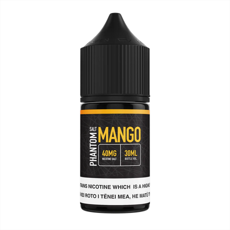 Phantom Salts - Mango - 30ml - Vapourium, NZ's first vape shop, Vape NZ, Disposable Vapes, Vape Juice, Eliquid, Nic Salts, Freebase, Christchurch, Dunedin, Timaru