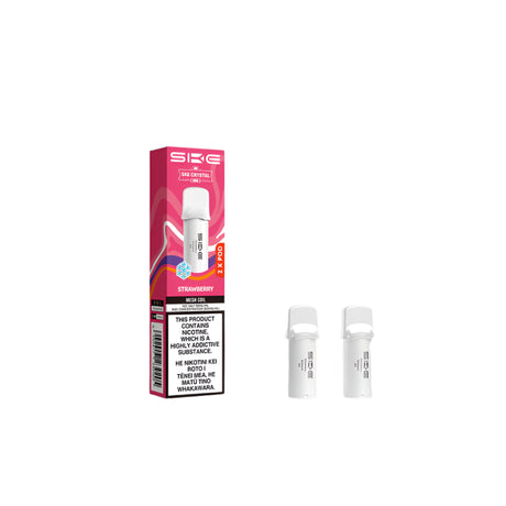 SKE Crystal Nova Prefilled Pods - Strawberry (2 Pack / 1200 Puffs) - Vapourium