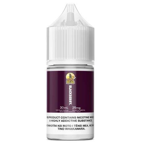 SunBear Salts - Blackcurrant - 30ml - Vapourium, First brick & mortar vape shop in NZ, Vape NZ, Disposable Vapes NZ, Vape Juice, Eliquid, Nic Salts, Freebase, Vaporium, Vapourium, Christchurch, Dunedin, Timaru.