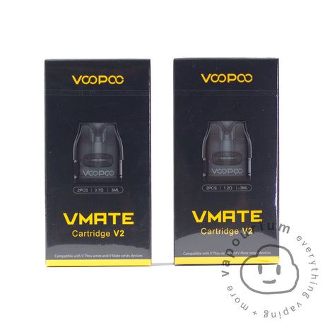 Voopoo Vmate V2 Replacement Pods - 2 Pack (for V.Thru) - Vapourium, Buy Vape NZ, Ecig, Vape Pens, Ejuice/Eliquid, Christchurch, Dunedin, Timaru