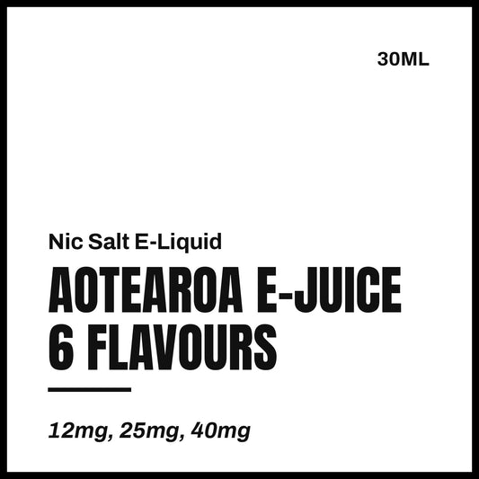 Aotearoa E-Juice Nic Salt E-Liquid