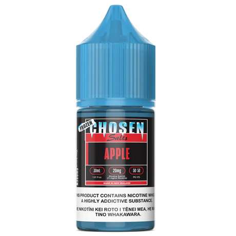 Frozen Chosen Salts - Apple - 30ml - 30ml - Vapourium, Buy Vape NZ, Ecig, Vape Pens, Ejuice/Eliquid, Christchurch, Dunedin, Timaru