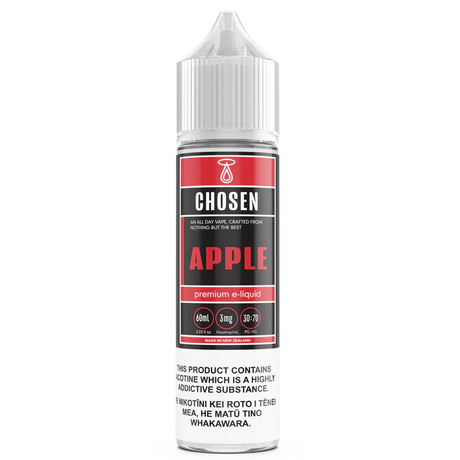 Chosen - Apple - 60ml - Vapourium, Buy Vape NZ, Ecig, Vape Pens, Ejuice/Eliquid, Christchurch, Dunedin, Timaru