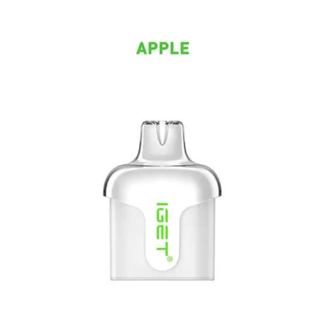 IGET Halo Prefilled Replacement Pod - 3K Puff - Apple - Vapourium, First brick & mortar vape shop NZ, Vapes online NZ, Zip Pay online, Disposable Vapes NZ, Vape Juice, Eliquid, Nic Salts, Freebase, Vapourium, Christchurch, Dunedin, Timaru NZ