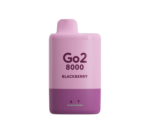 Go2 Disposable Vape 8000 Puff - Blackberry - Vapourium