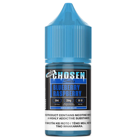 Frozen Chosen Salts - Blueberry Raspberry - 30ml - 30ml - Vapourium, Buy Vape NZ, Ecig, Vape Pens, Ejuice/Eliquid, Christchurch, Dunedin, Timaru