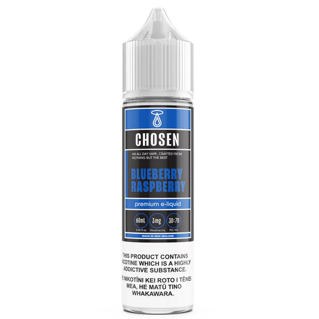 Chosen - Blueberry Raspberry - 60ml - Vapourium, Buy Vape NZ, Ecig, Vape Pens, Ejuice/Eliquid, Christchurch, Dunedin, Timaru